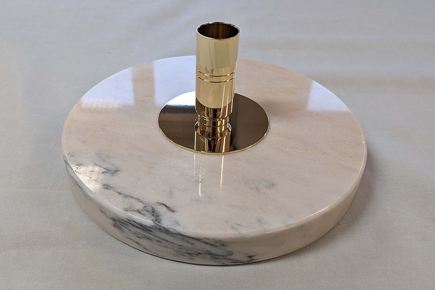 Ceremonial Flag Floor Stand 1 Brass-Marble - 3