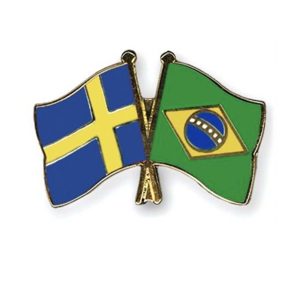 Pins Sweden-Brasil