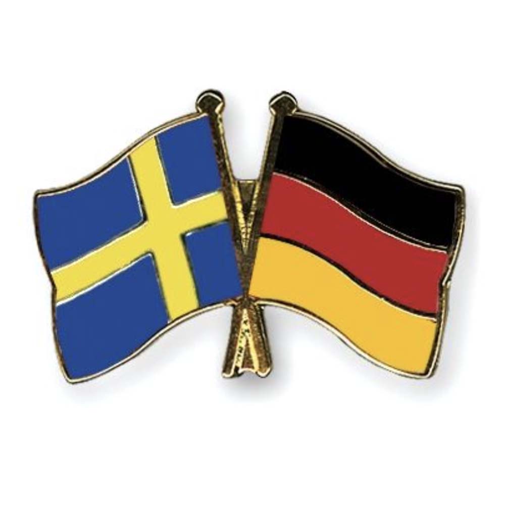Pins Sweden-Germany