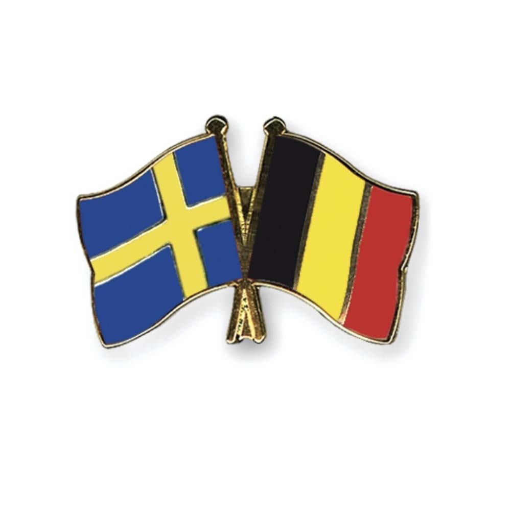 Pins Sweden-Belgium