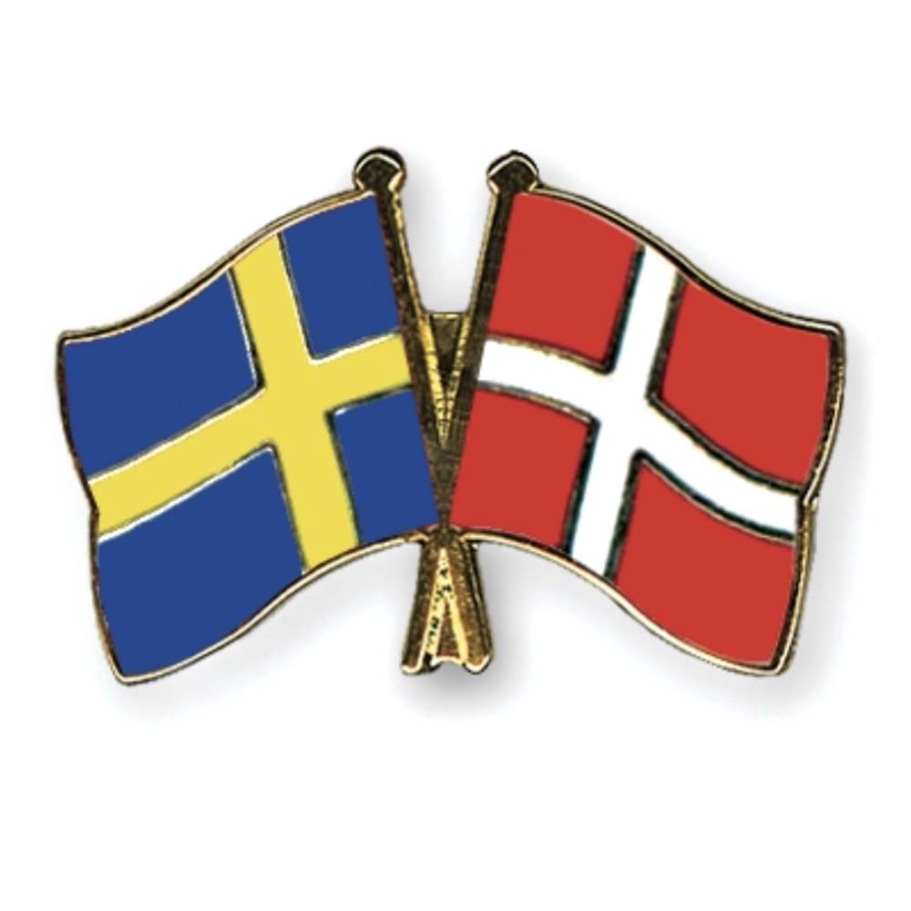 Pins Sweden-Denmark