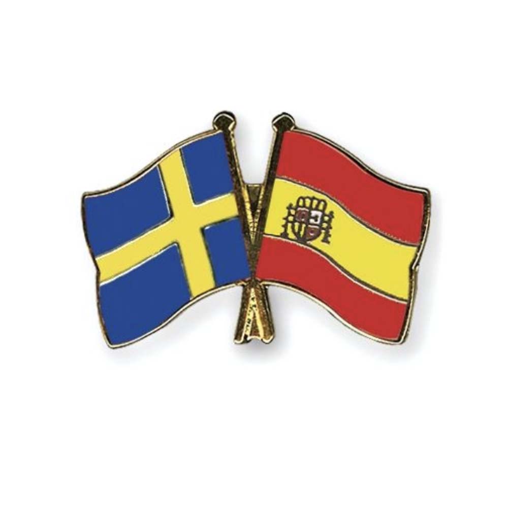 Pins Sweden-Spain