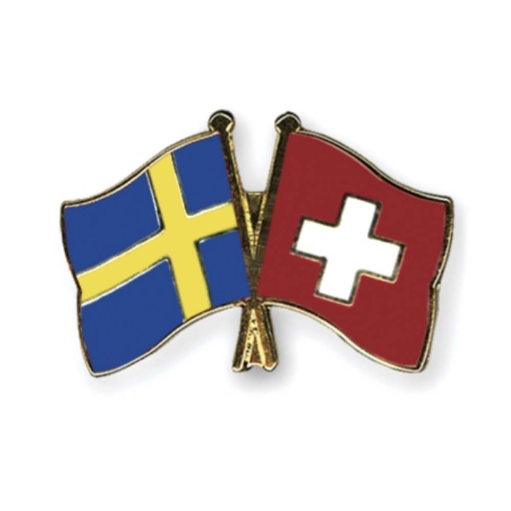 Pins Sweden-Switzerland