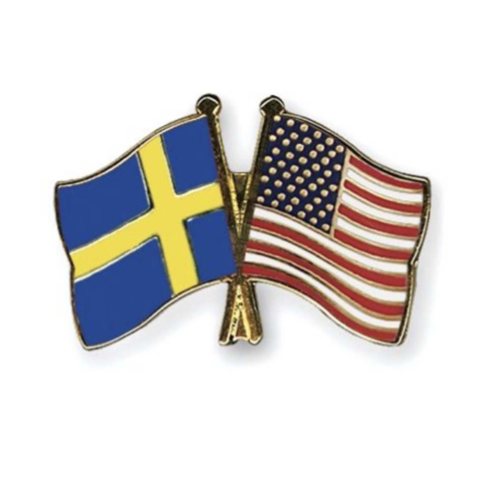 Pins Sweden-USA