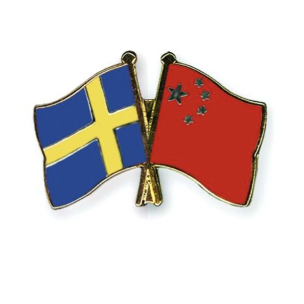 Pins Sweden-China