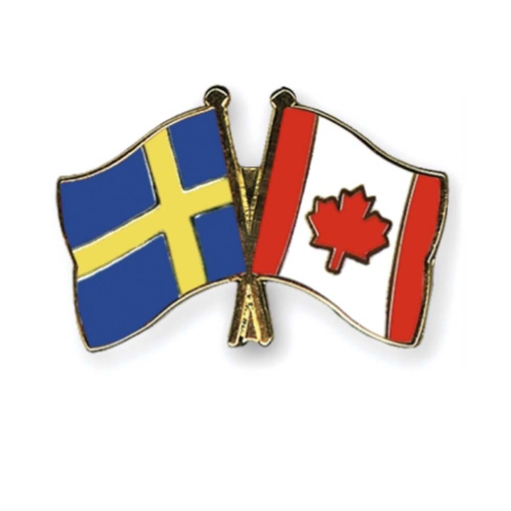 Pins Sweden-Canada