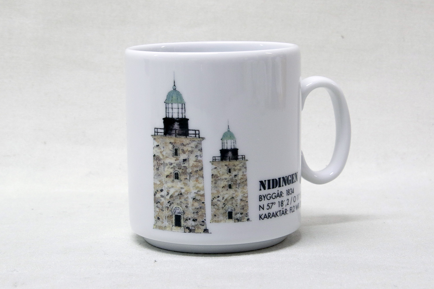 Lighthouse mug Nidingen