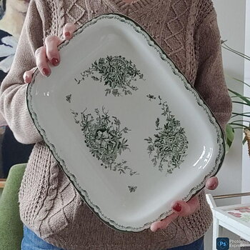 Grön Anna uppläggningsfat från Rörstrand