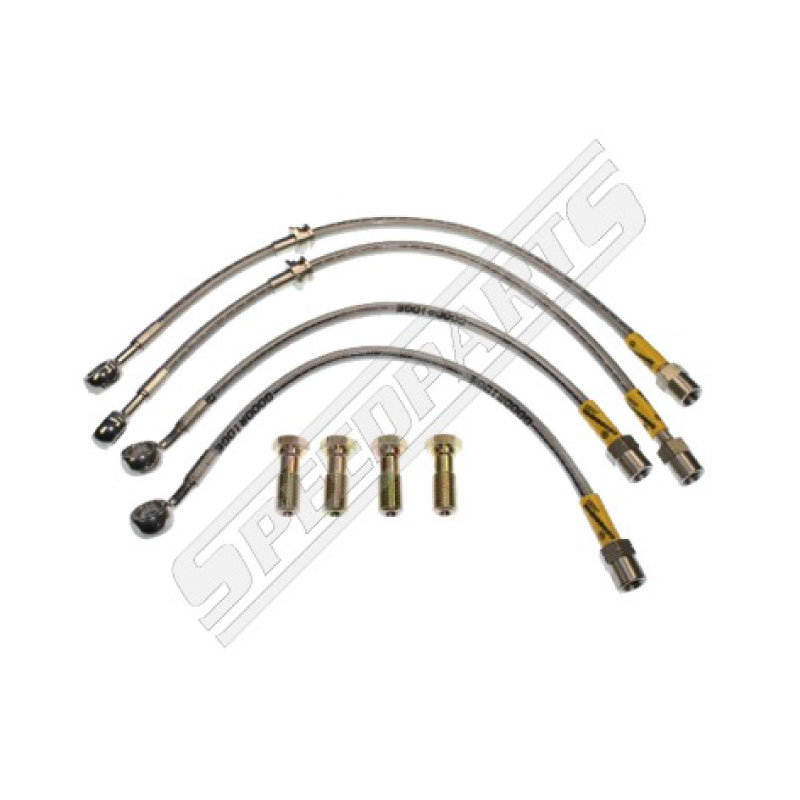Braided brake lines 9-3 03-