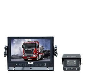 Supravision Paket - C71E - 7 tum Backkamera Paket med mörkersyn, värmare, ljud
