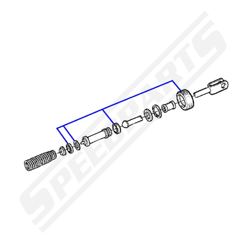Reparationssats Kopplingscylinder 900/9000 - 2