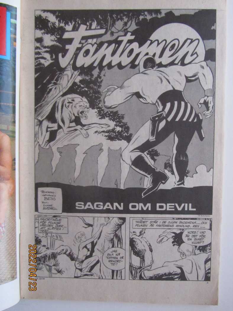 Fantomen 1979 23 Sagan om Devil - 3