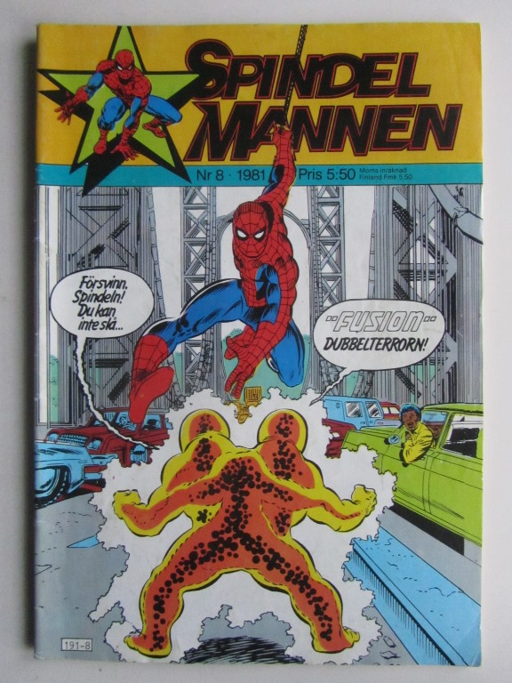 Spindelmannen 1981 08 Vg