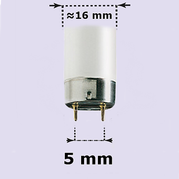 Ampoule de signalisation Unitec 77832 Standard T5 1.2 W 1 paire(s)
