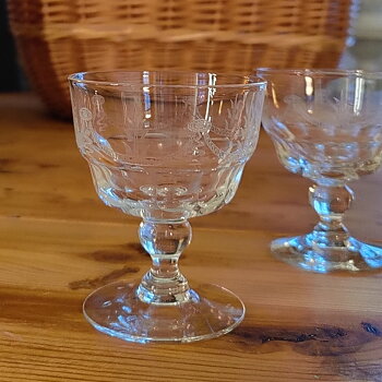 Evy madeiraglas från Åfors glasbruk
