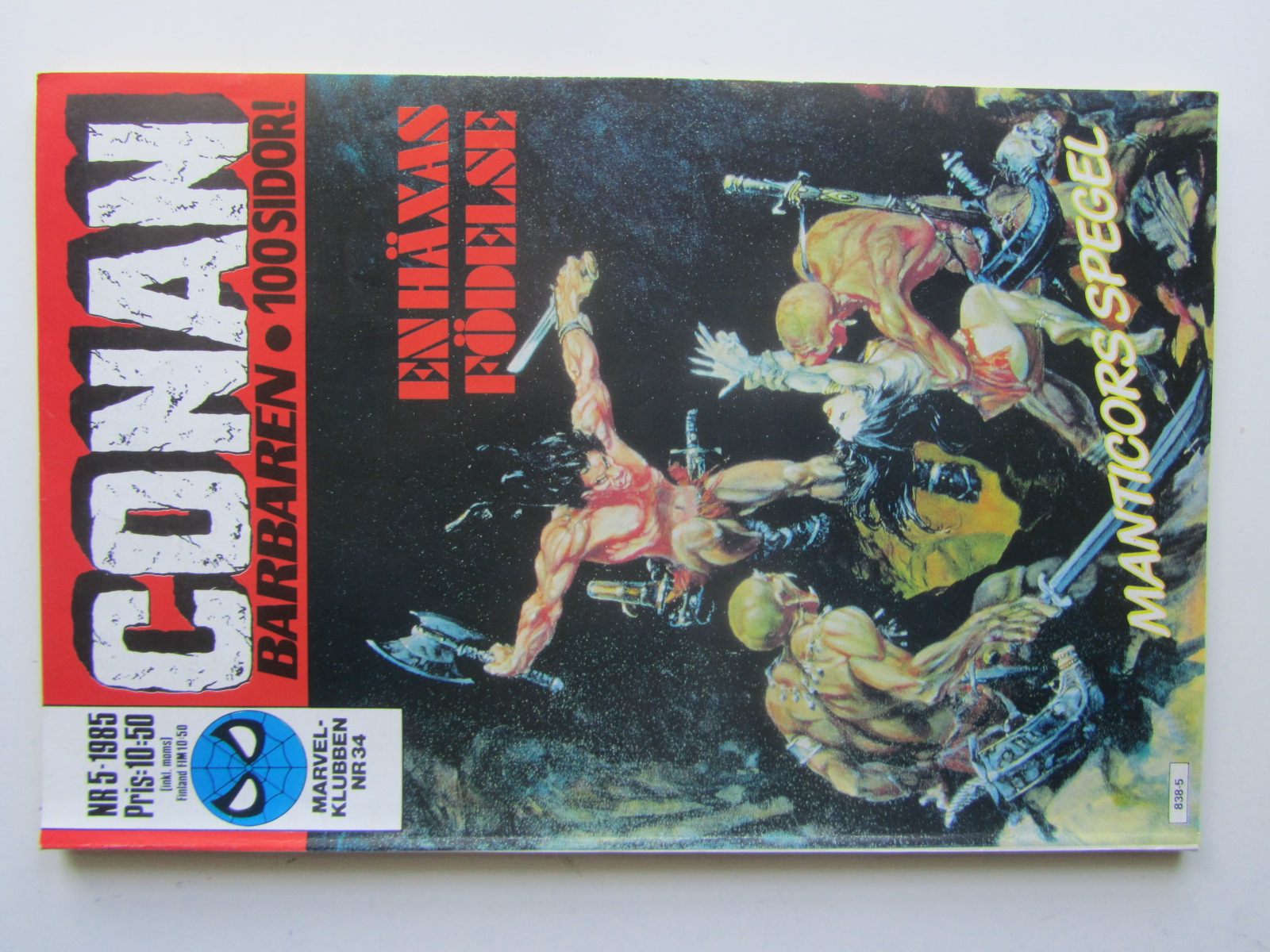 Conan 1985 05 Vg+