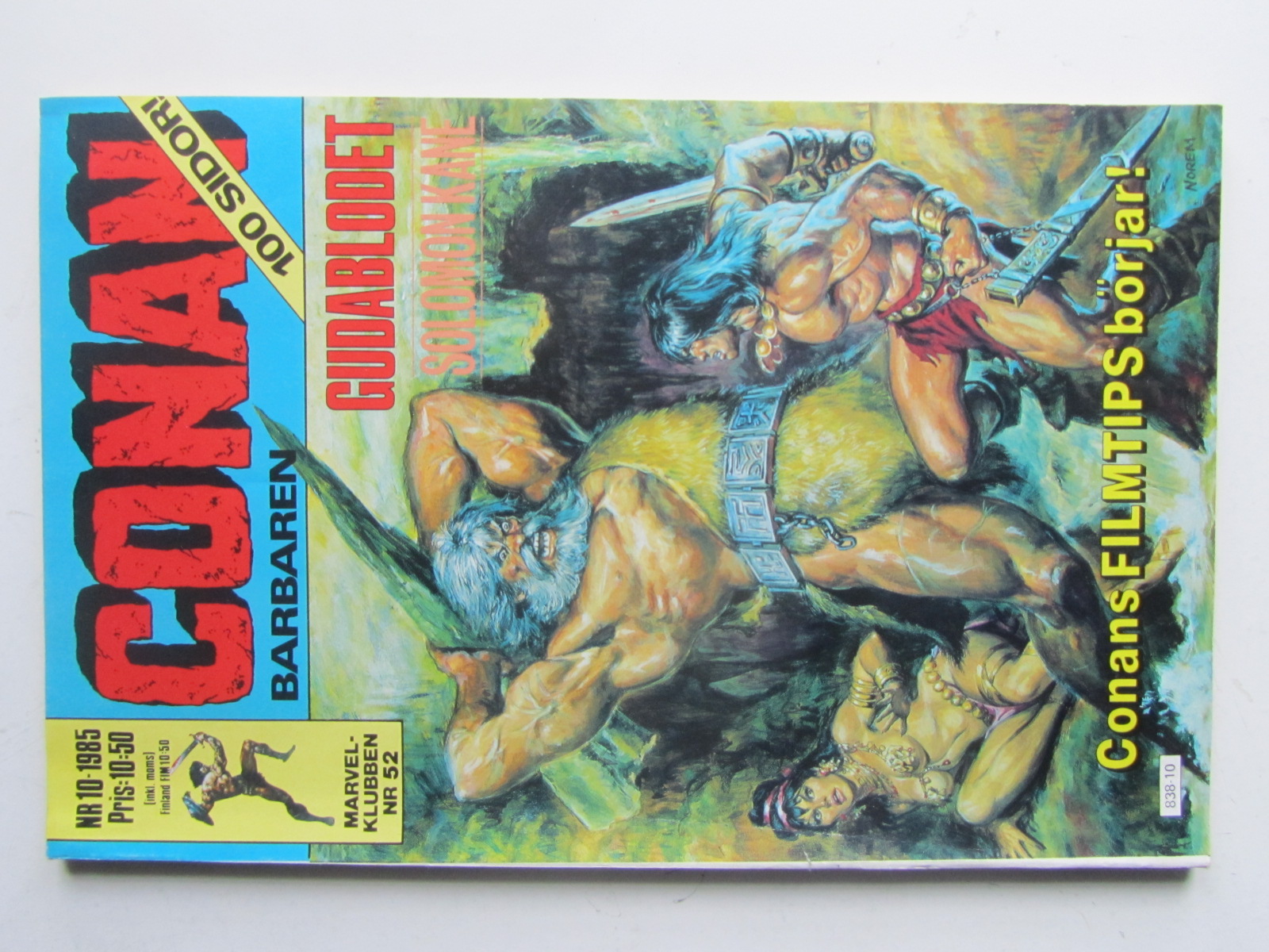Conan 1985 10 Vg+