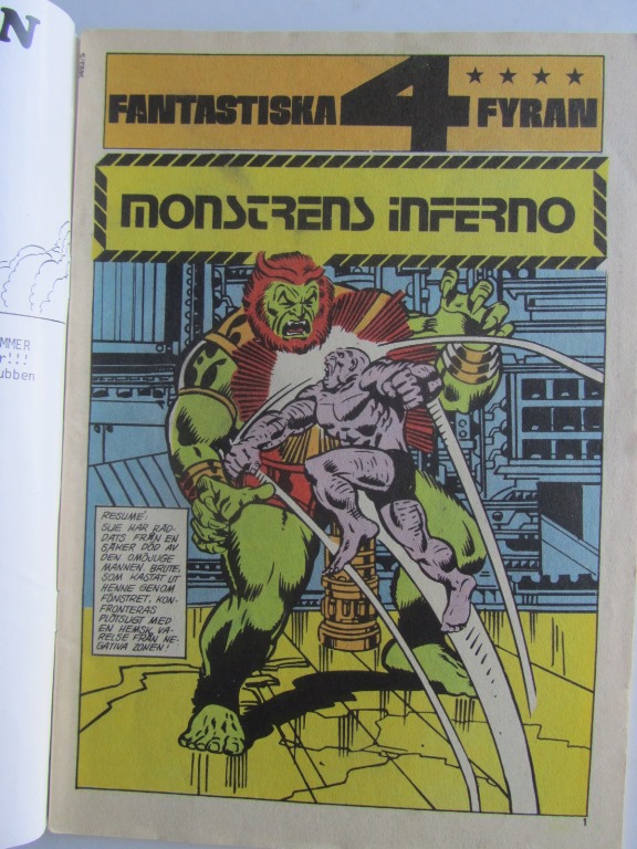 Fantastiska Fyran 1978 12 Vg - 3