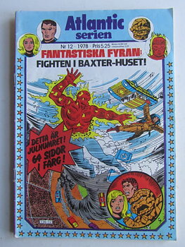 Fantastiska Fyran 1978 12 Vg