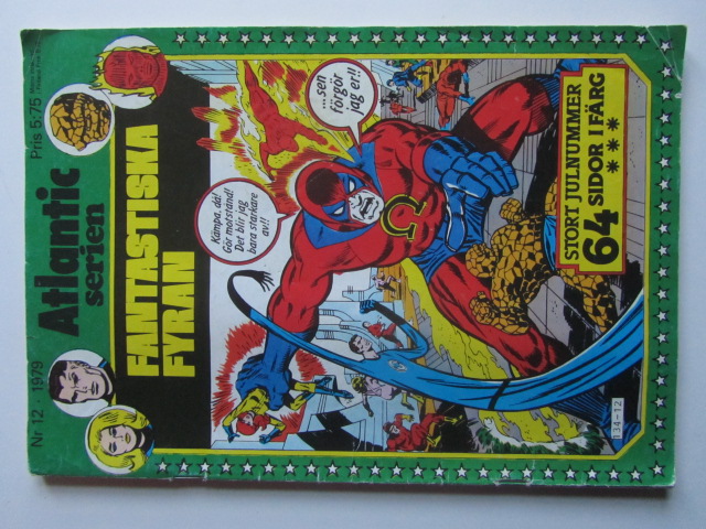 Fantastiska Fyran 1979 12 Vg