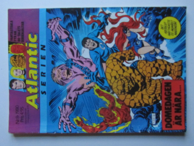 Fantastiska Fyran 1980 08 Vg-