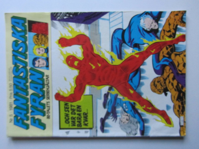 Fantastiska Fyran 1981 05 Vg-