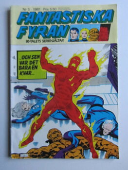 Fantastiska Fyran 1981 05 Vg-