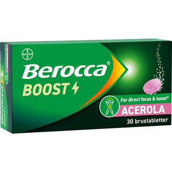 BEROCCA BOOST 30st brustabletter