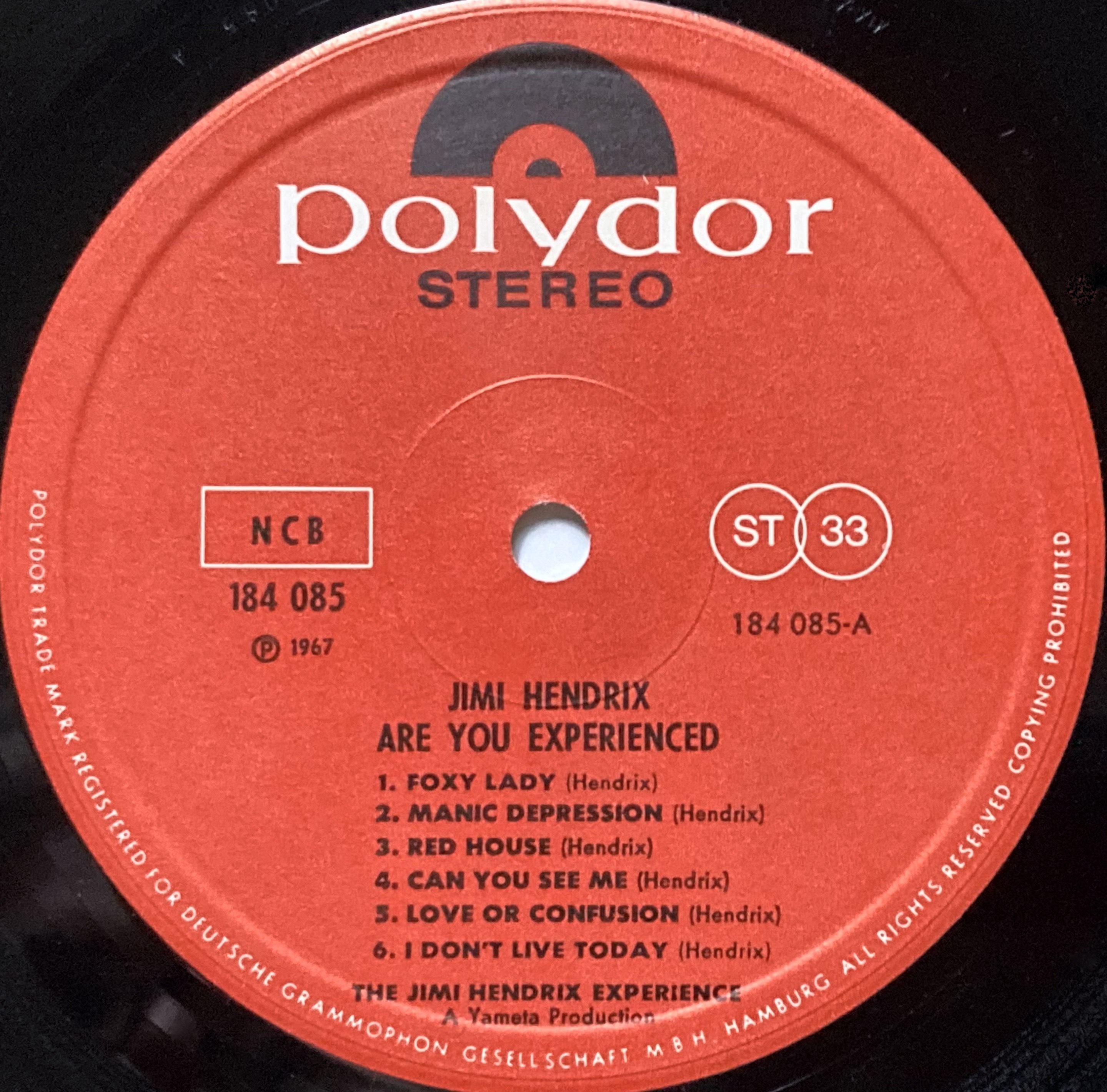 JIMI HENDRIX - Are you experienced NCB-orig LP 1967 - 3