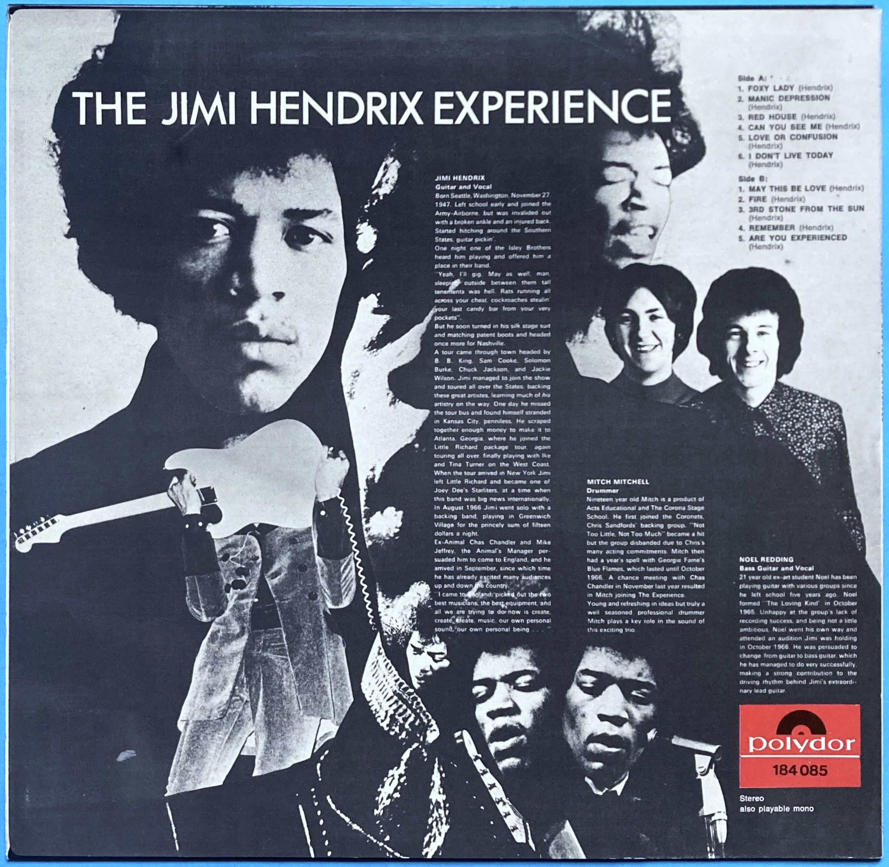 JIMI HENDRIX - Are you experienced NCB-orig LP 1967 - 2