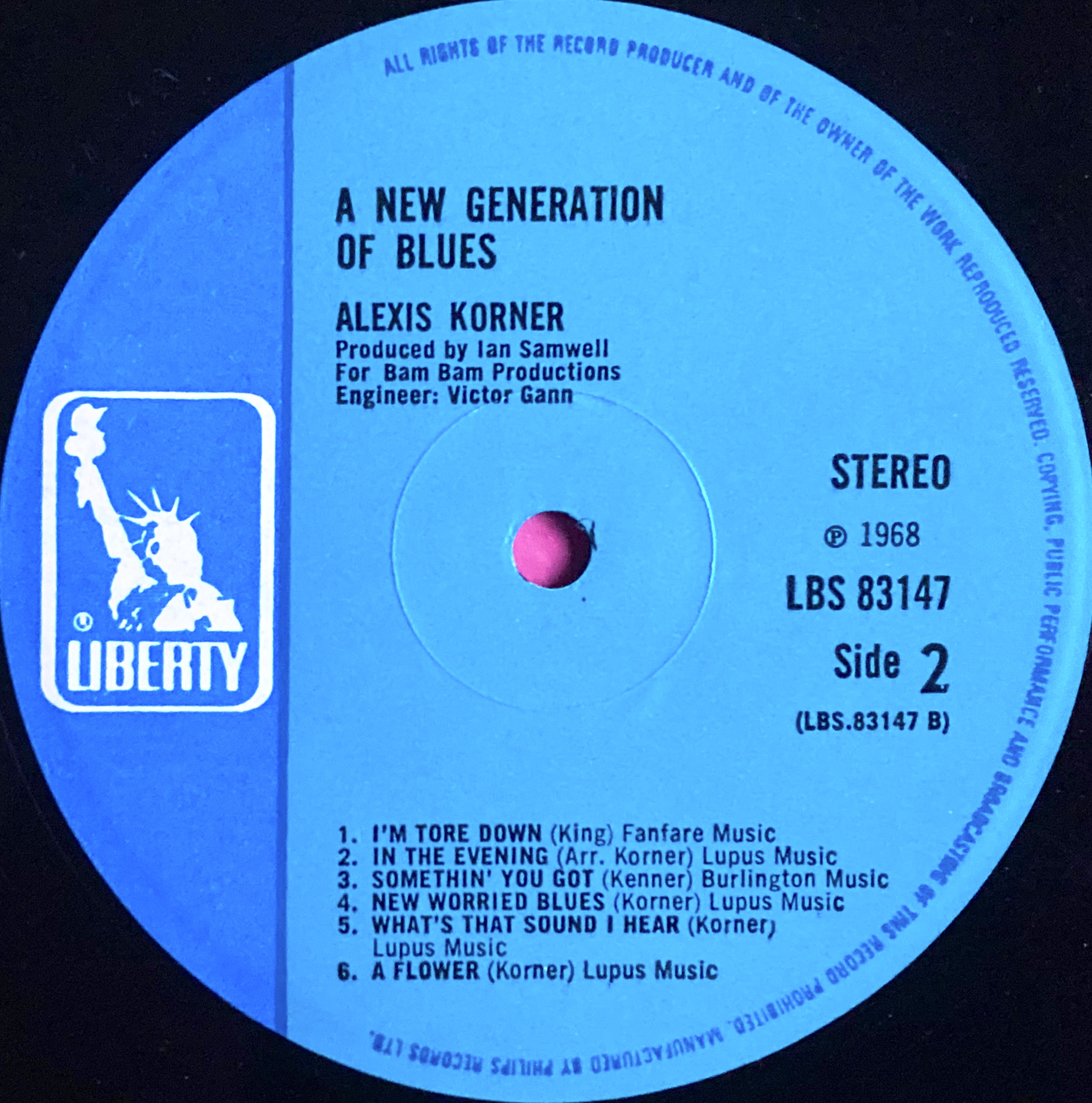 ALEXIS KORNER - A new generation of blues UK-orig LP 1968 - 4