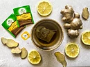 Tulsi Lemon Ginger Tea Org, 25 teabags Organic India