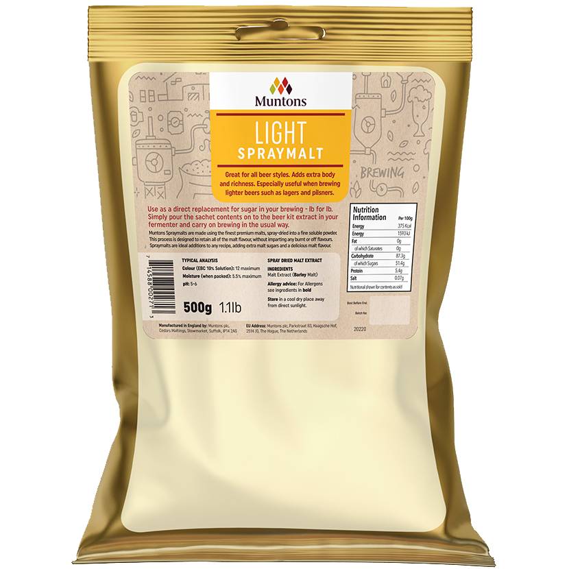 Spraymalt Light Muntons 500 g