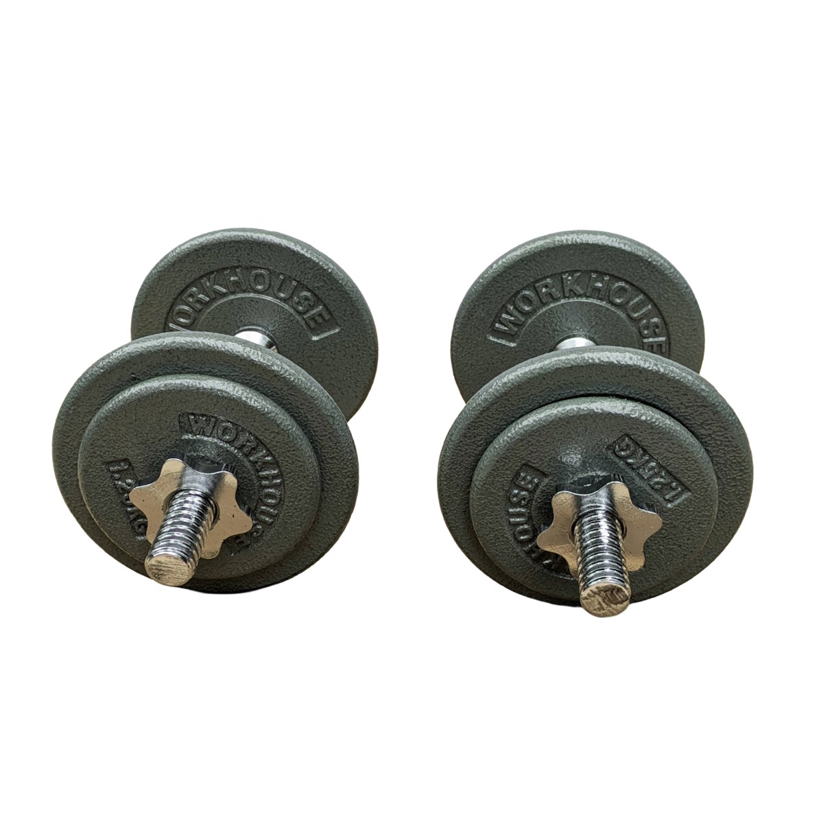 Hantelpaket 2x10 kg Järn - 2