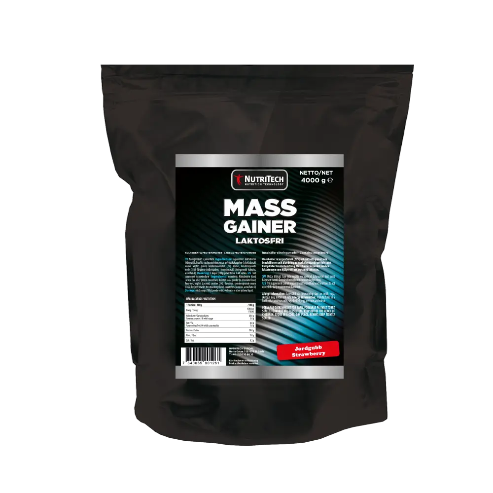 Mass Gainer 28% Laktosfri 4kg - 2