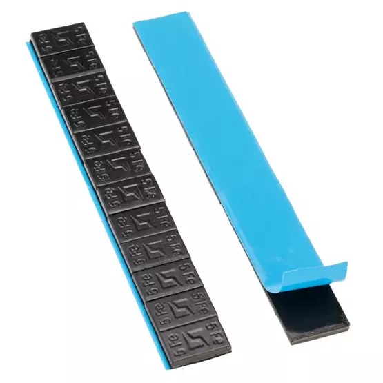 Närbild på Klistervikt (svart-Edgy ) 3kg PREMIUM 12x5g