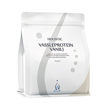 Vassleprotein Vanilj 750 g Holistic