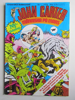 John Carter 1978 01 Vg+