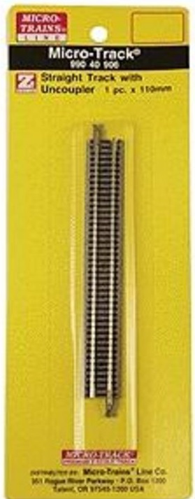 Avkopplingsskena rak 110 mm, Micro-Track
