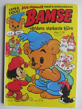 Bamse 1981 08 Vg+
