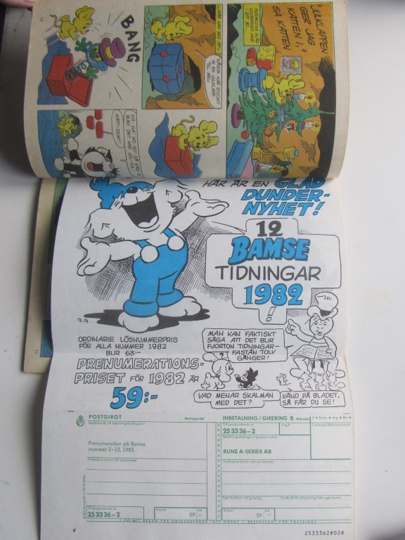 Bamse 1981 08 Vg+ - 5