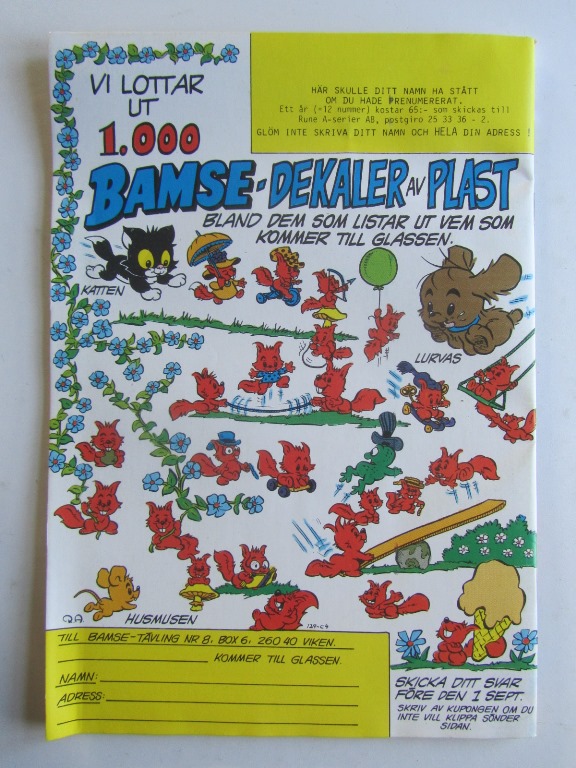 Bamse 1984 08 - 2
