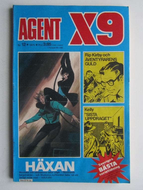 Agent X9 1975 12