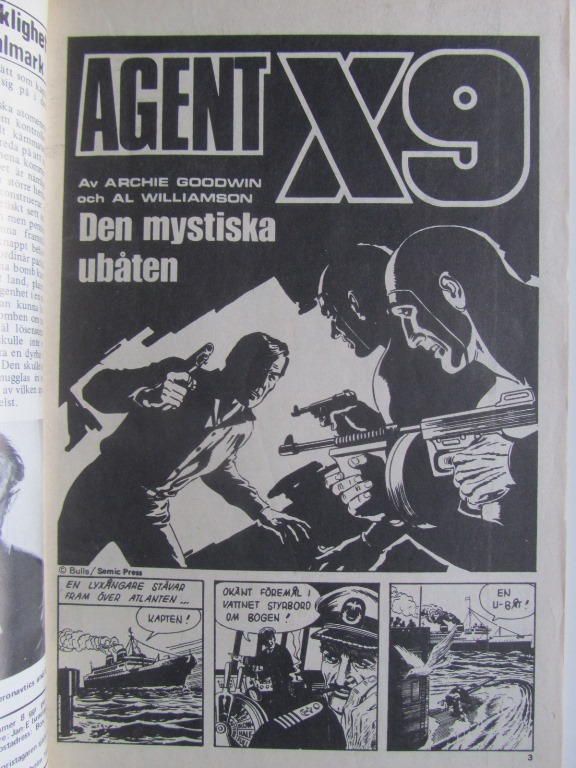 Agent X9 1972 05 Vg - 3