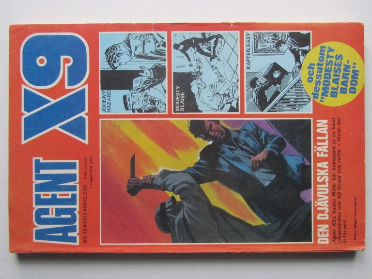 Agent X9 1973 10 Vg+