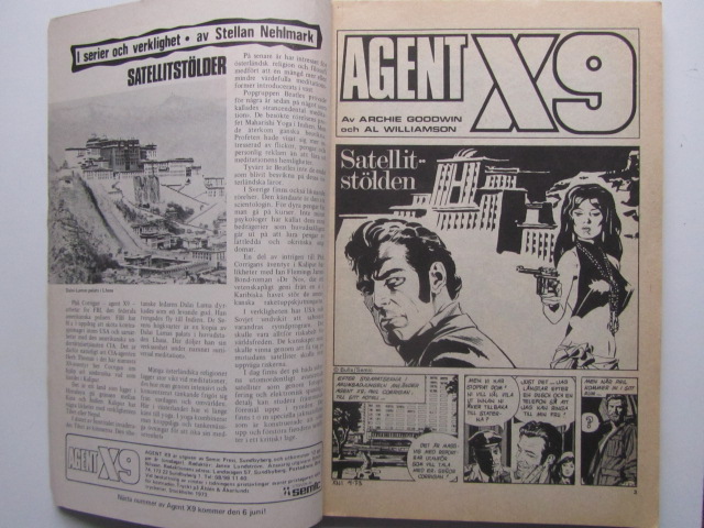 Agent X9 1973 04 Vg+ - 3