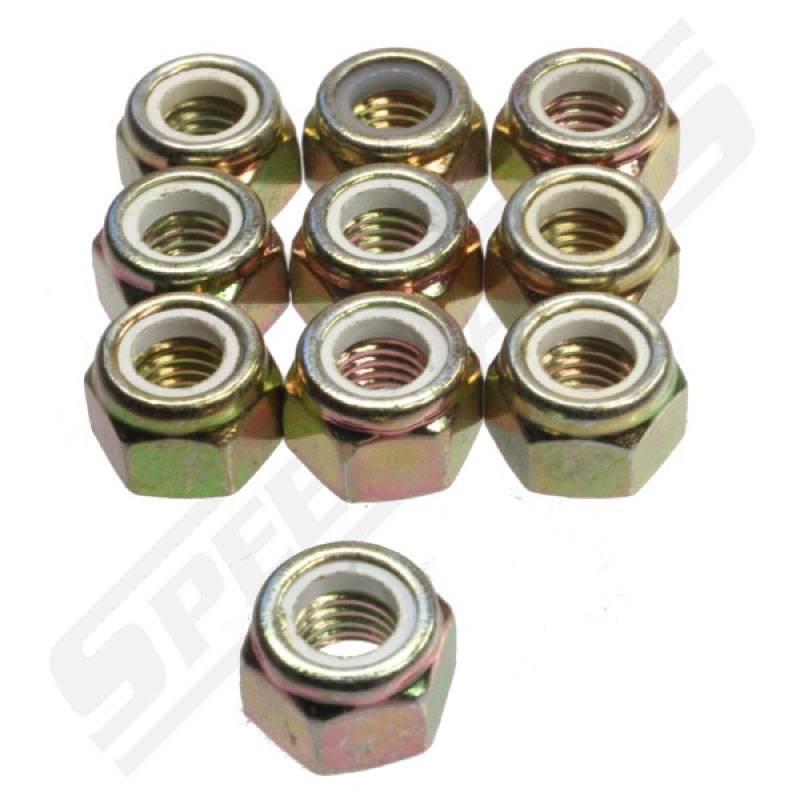 Nut / M8  Nyloc / set of 10