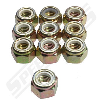 Nut / M8  Nyloc / set of 10