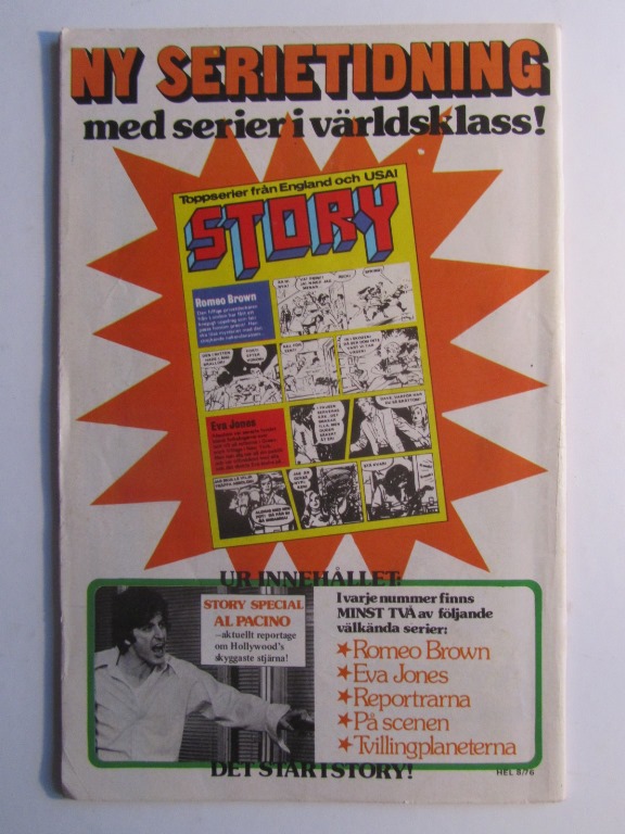 Helgonet 1976 08 Vg+ - 2