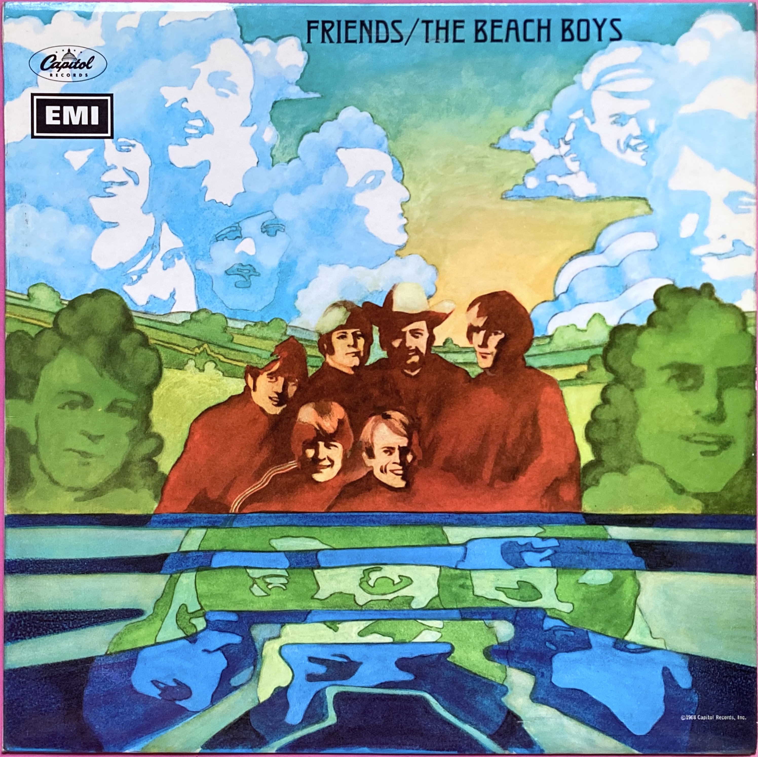 BEACH BOYS - Friends UK-orig Stereo LP 1968